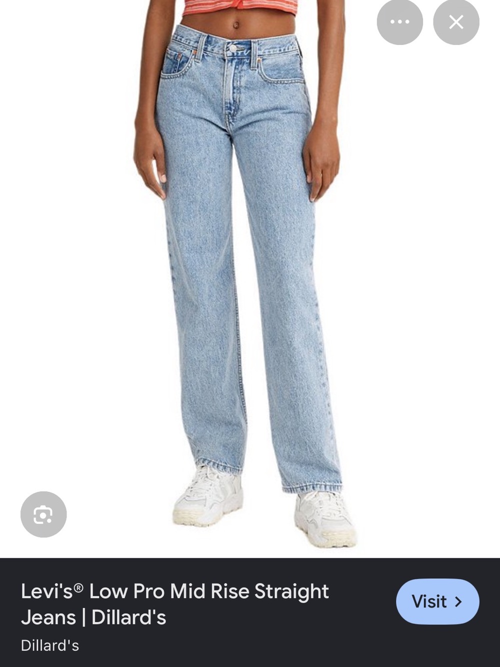 Levi low pro straight size 24